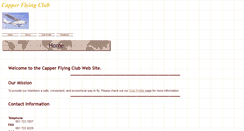 Desktop Screenshot of capperflying.org